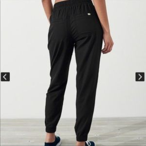 Hollister Black Wash Lyocell Jogger Pants Sz Small Paperbag Tie Waist